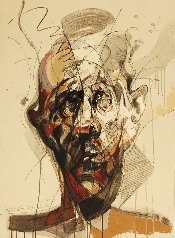 N°133 - acrylique - 100 x 73 cm